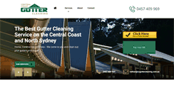 Desktop Screenshot of ccguttercleaning.com.au