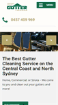 Mobile Screenshot of ccguttercleaning.com.au